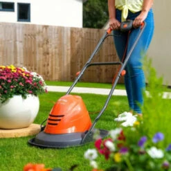 Tondeuse A Gazon électrique Sur Coussin D'air - Largeur De Coupe 25 Cm - Flymo Turbo Lite 250 -Jardinage Fournitures Soldes 05085c3727a0a2bb