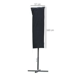 OUTSUNNY Housse De Protection Imperméable Pour Parasol Droit Polyester Oxford 8 OUTSUNNY Housse De Protection Imperméable Pour Parasol Droit Polyester Oxford -Jardinage Fournitures Soldes 1018608 003