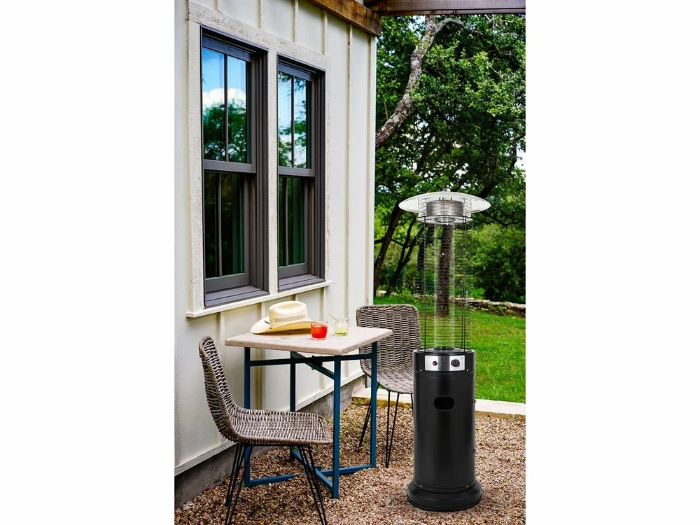 Parasol Chauffant Gaz "flamma" 11 Kw - Noir 4 Parasol Chauffant Gaz "flamma" 11 Kw - Noir – Image 2