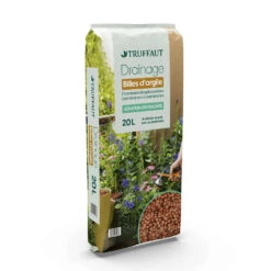 Billes D'argile Calibre 8/16 Mm - Sac De 20 Litres -Jardinage Fournitures Soldes 385433 004