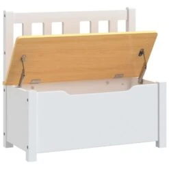 VIDAXL Banc De Rangement Pour Enfants Blanc Et Beige 60x30x55 Cm Mdf 14 VIDAXL Banc De Rangement Pour Enfants Blanc Et Beige 60x30x55 Cm Mdf -Jardinage Fournitures Soldes 3a1612d1a34f6361