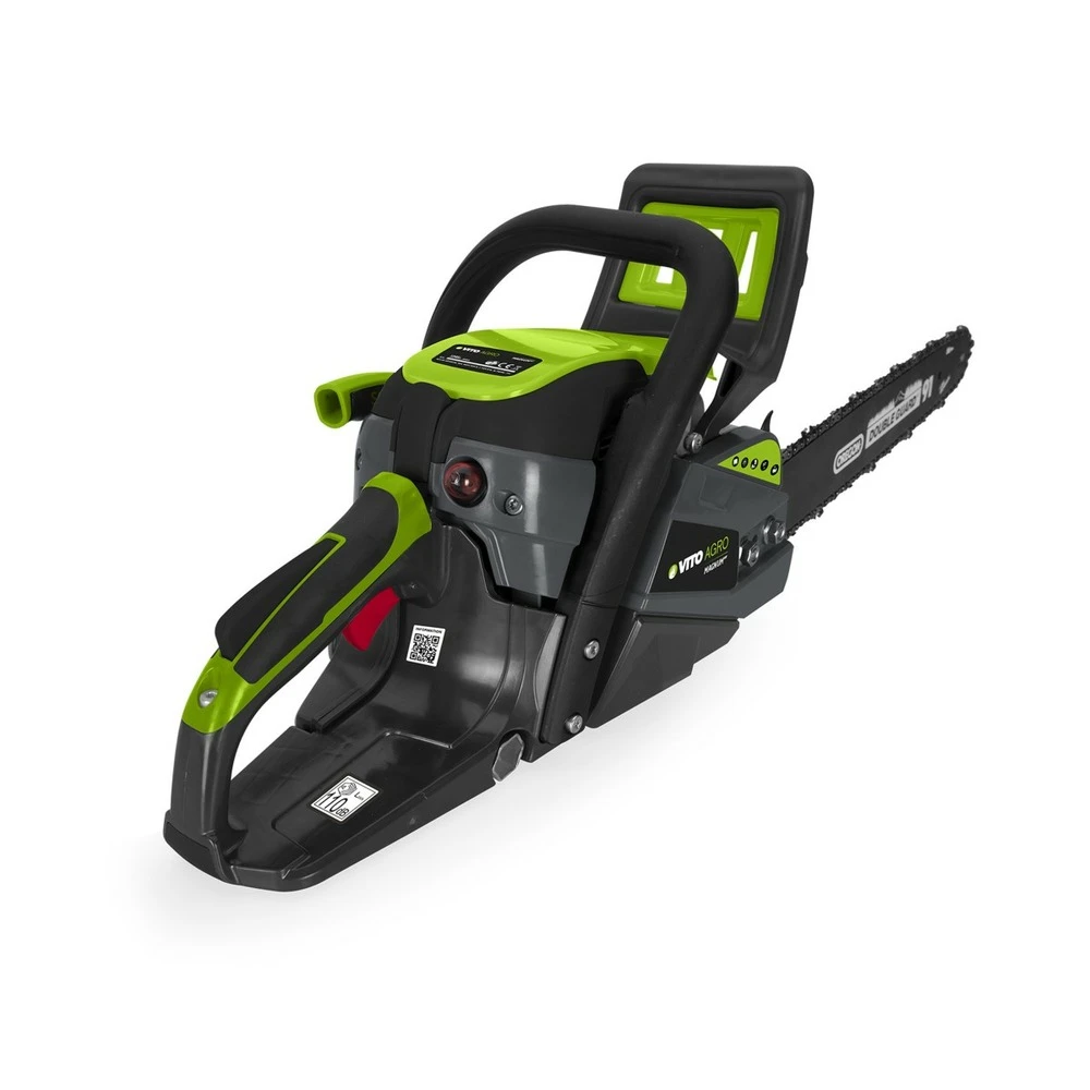 Tronconneuse Thermique 37cm3 Vito 1.55 Kw Moteur 2t - Guide-chaîne Lame 40 Cm 4 Tronconneuse Thermique 37cm3 Vito 1.55 Kw Moteur 2t - Guide-chaîne Lame 40 Cm – Image 2