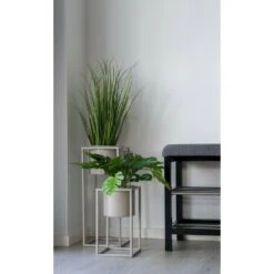 Marla Flowerpots 2 Pots De Fleurs En Gris Beige 8 Marla Flowerpots 2 Pots De Fleurs En Gris Beige -Jardinage Fournitures Soldes 5bb122fb0dec3bfb