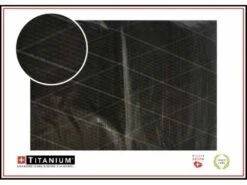 Housse De Protection Pour Table Rectangulaire + Chaises 180 X 150 X 85 Cm - Noir -Jardinage Fournitures Soldes 627036ee0f3c19.80200791