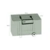 Housse De Protection Pour Barbecue Rectangulaire 130 X 70 X 100 Cm - Noir 2 Housse De Protection Pour Barbecue Rectangulaire 130 X 70 X 100 Cm - Noir -Jardinage Fournitures Soldes 62703798a527f5.29686990