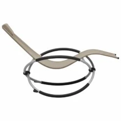 VIDAXL Chaise Longue Pour Enfants Acier Taupe -Jardinage Fournitures Soldes 627a6e94905a76.38077607
