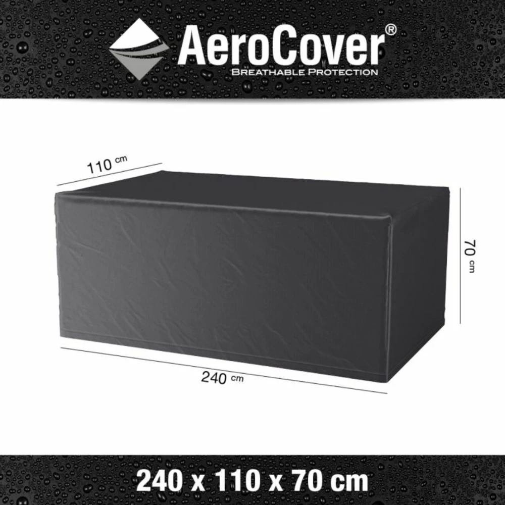 Aerocover Housse De Protection Pour Table De Jardin L240 Cm 4 Aerocover Housse De Protection Pour Table De Jardin L240 Cm – Image 2