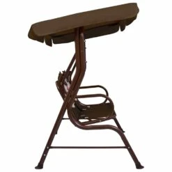 VIDAXL Balancelle Pour Enfants Marron 115x75x110 Cm Tissu -Jardinage Fournitures Soldes 6310a24c239d19.77515672