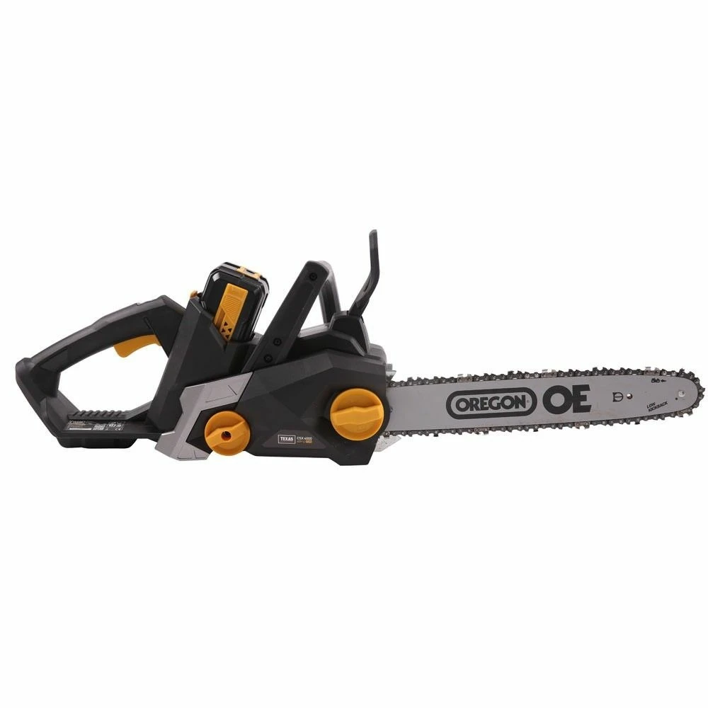 Pack Tronçonneuse Sans Fil 1200w Guide 35 Cm Texas Csx4000 Chargeur Et Batterie 5 Pack Tronçonneuse Sans Fil 1200w Guide 35 Cm Texas Csx4000 Chargeur Et Batterie – Image 3