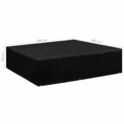 VIDAXL Housse De Salon De Jardin 8 œillets 200x200x70 Cm -Jardinage Fournitures Soldes 6364b919b6c8f6.81591660