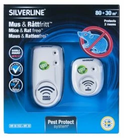 Répulsifs Pour Rongeurs Mr 80 Dg2 + Mr 30, 2 Appareils: 1 X 80m2 Et 1 X 30m2 -Jardinage Fournitures Soldes 636ff7d1981365.23711580