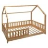 ATMOSPHERA Lit Cabane En Bois Pour Enfant Bosco De 90 X 190 Cm