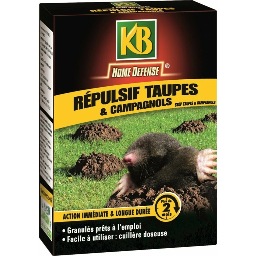 Répulsif Taupes Et Campagnols - 150 G 3 Répulsif Taupes Et Campagnols - 150 G