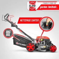 Tondeuse Thermique Autotractée 173cc - 50.6cm Avec Démarrage électrique -mulchin -Jardinage Fournitures Soldes 63c1367746b464.92314216