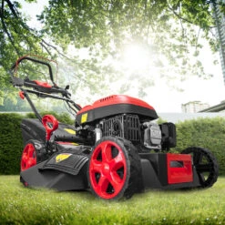 Tondeuse Thermique Autotractée 173cc - 50.6cm Avec Démarrage électrique -mulchin -Jardinage Fournitures Soldes 63c136776cd560.44218492