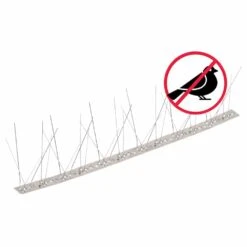 VIDAXL Ensemble De 6 Pointes à 5 Rangées Contre Oiseaux Inox 3 M -Jardinage Fournitures Soldes 63d3a84ba30a62.32166339