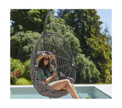 Canberra - Fauteuil De Jardin Suspendu - Gris Anthracite 7 Canberra - Fauteuil De Jardin Suspendu - Gris Anthracite -Jardinage Fournitures Soldes 63d4eb68726f94.74678643