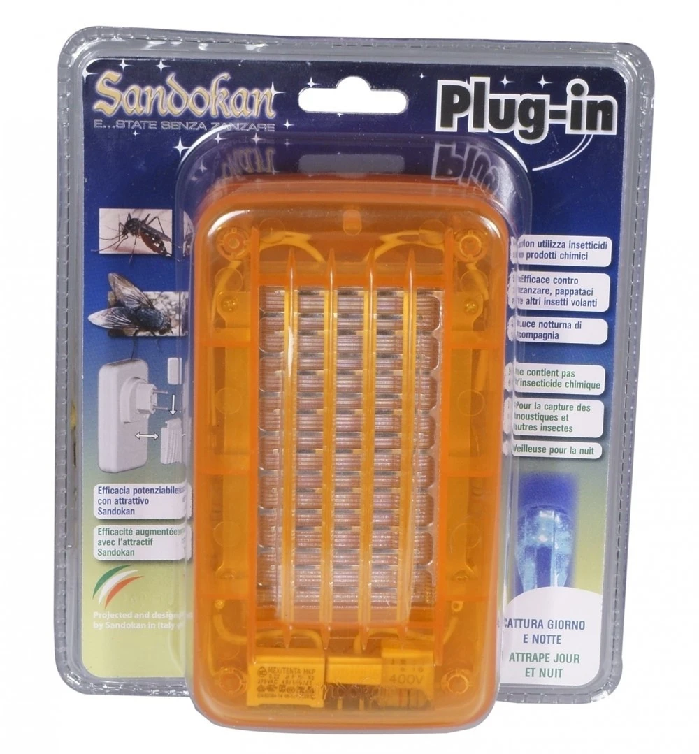 Prise électrique Anti-insectes Led, Sandokan 3 Prise électrique Anti-insectes Led, Sandokan