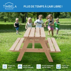 Table Enfant En Bois – Table Et Chaise Enfant - 90x90xh50 Cm - M018-1 15 Table Enfant En Bois – Table Et Chaise Enfant - 90x90xh50 Cm - M018-1 -Jardinage Fournitures Soldes 63eb3fd1e0df18.25863601