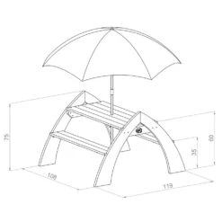 Axi Kylo Xl Table Pique Nique Enfant En Bois Gris & Blanc 10 Axi Kylo Xl Table Pique Nique Enfant En Bois Gris & Blanc -Jardinage Fournitures Soldes 641d4029033279.17080669