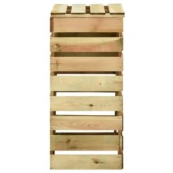 VIDAXL Composteur De Jardin à Lattes 3 Pcs 80x50x100 Cm Pin Imprégné 13 VIDAXL Composteur De Jardin à Lattes 3 Pcs 80x50x100 Cm Pin Imprégné -Jardinage Fournitures Soldes 6422e3ad6ca167.26646011