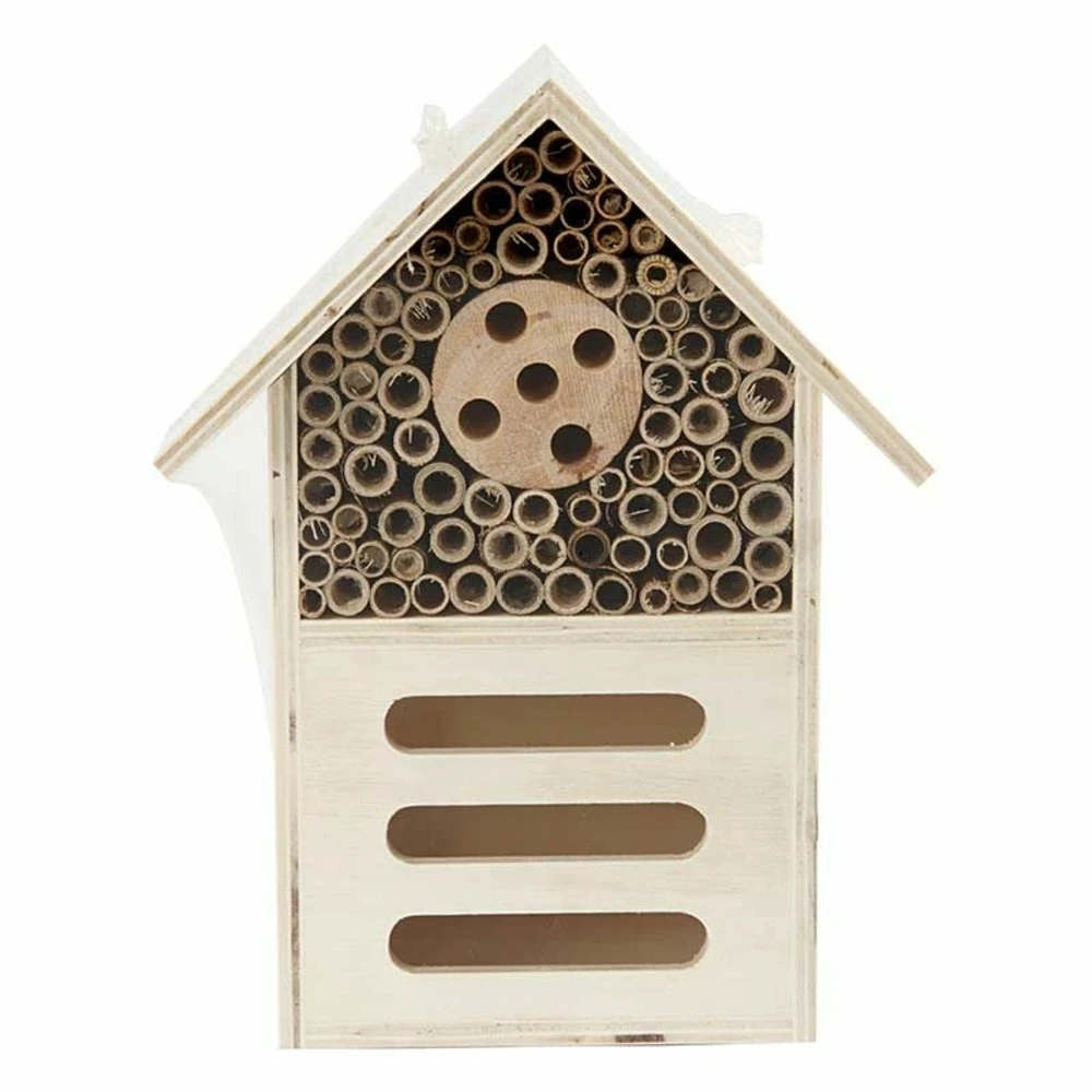Maison à Insectes En Bois 18 X 9 X 14 Cm 3 Maison à Insectes En Bois 18 X 9 X 14 Cm