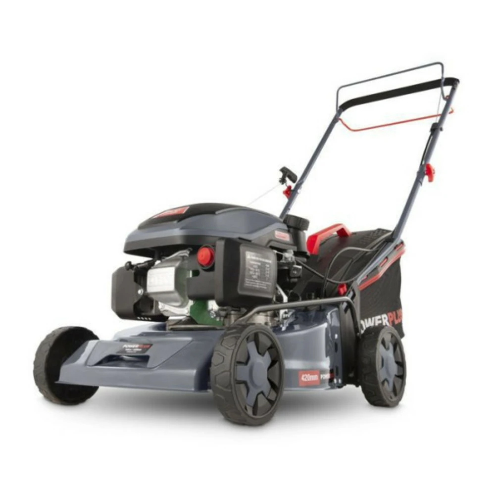 Powerplus Tondeuse A Gazon Thermique Autotractée 42 Cm De Coupe 145 Cc, Poweg63773x 3 Powerplus Tondeuse A Gazon Thermique Autotractée 42 Cm De Coupe 145 Cc, Poweg63773x