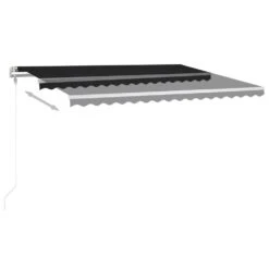 VIDAXL Auvent Automatique Et Capteur De Vent Led 4,5x3,5 M Anthracite 13 VIDAXL Auvent Automatique Et Capteur De Vent Led 4,5x3,5 M Anthracite -Jardinage Fournitures Soldes 6426ddb3220a69.24905606