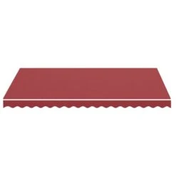 VIDAXL Tissu De Remplacement Pour Auvent Bordeaux Rouge 3,5x2,5 M -Jardinage Fournitures Soldes 6426ddc91e8154.36369526