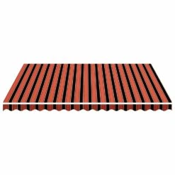 VIDAXL Tissu De Remplacement Pour Auvent Orange Et Marron 4x3,5 M 11 VIDAXL Tissu De Remplacement Pour Auvent Orange Et Marron 4x3,5 M -Jardinage Fournitures Soldes 6426ddce5cb700.36259646