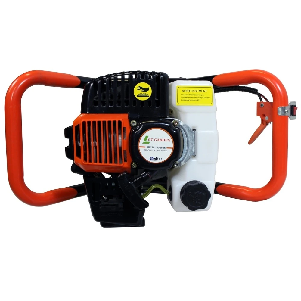 Tarière Thermique 52 Cm3 + Mèches 150 Et 250 Mm 6 Tarière Thermique 52 Cm3 + Mèches 150 Et 250 Mm – Image 4