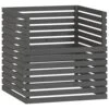 VIDAXL Composteur Gris 100x100x102 Cm Bois Massif De Pin 2 VIDAXL Composteur Gris 100x100x102 Cm Bois Massif De Pin -Jardinage Fournitures Soldes 643028fe0c72d7.52833031