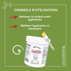 Répulsif Oiseaux - Gel - 500 G -Jardinage Fournitures Soldes 6440383403d1d7.81199538