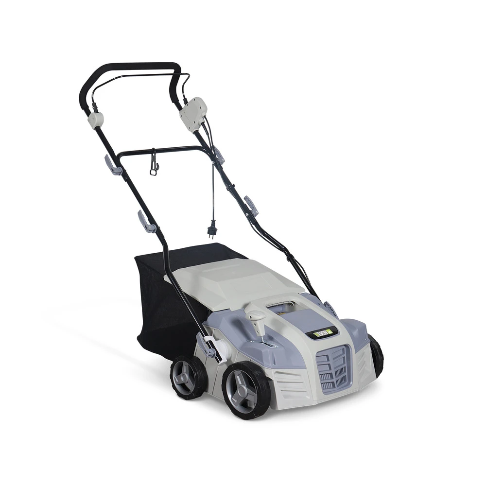 Voltr - Scarificateur électrique Gazon 1800w - Outil 2en1 Aérateur Et Démousseur Pelouse. 2 Rouleaux : Couteaux Et Griffes. 3 Voltr - Scarificateur électrique Gazon 1800w - Outil 2en1 Aérateur Et Démousseur Pelouse. 2 Rouleaux : Couteaux Et Griffes.