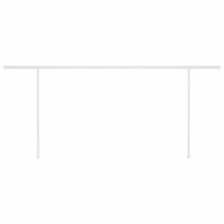 VIDAXL Auvent Rétractable Automatique Et Poteaux 5x3m Orange Et Marron -Jardinage Fournitures Soldes 645a95c53beeb0.98305812