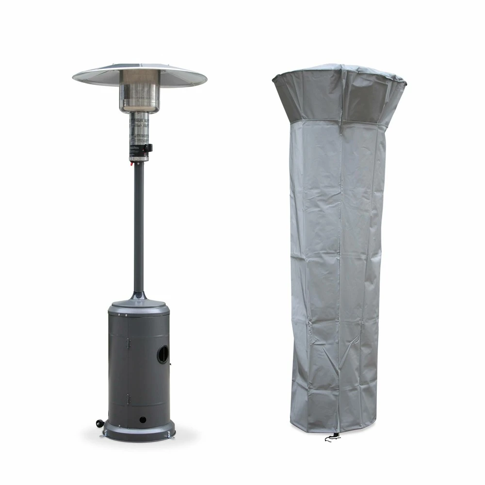 Chauffage D'extérieur Gaz 12.5kw - Finland - Parasol Chauffant Gris Réglable. Porte En Façade. Roulettes Et Housse 9 Chauffage D'extérieur Gaz 12.5kw - Finland - Parasol Chauffant Gris Réglable. Porte En Façade. Roulettes Et Housse – Image 7