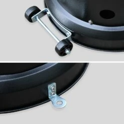 Chauffage D'extérieur Gaz 12.5kw - Finland - Parasol Chauffant Noir. Réglable. Porte En Façade. Roulettes Et Housse -Jardinage Fournitures Soldes 645b908a486d63.12559686