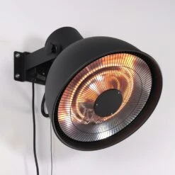 Parasol Chauffant électrique 2000w Mural - Lapland - Chauffage D’extérieur Type Halogène. 3 Niveaux De Chauffe (800w / 1200w / -Jardinage Fournitures Soldes 645b908d10e301.99922918