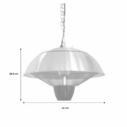 Parasol Chauffant électrique Suspendu 1500w – Oslo – Chauffage D’extérieur Type Halogène. Kit De Suspension Inclus (chaîne Et 11 Parasol Chauffant électrique Suspendu 1500w – Oslo – Chauffage D’extérieur Type Halogène. Kit De Suspension Inclus (chaîne Et -Jardinage Fournitures Soldes 645b908f9e18f3.82704353
