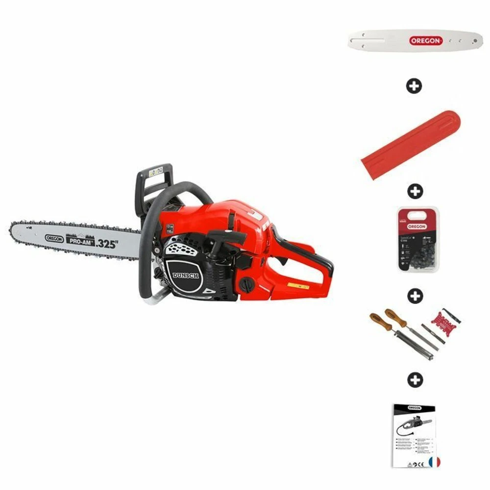 Tronçonneuse Thermique Professionnelle 62cc 3,2cv Guide Oregon 50 Cm Anti Vibration Dunsch Du32615-50c 5 Tronçonneuse Thermique Professionnelle 62cc 3,2cv Guide Oregon 50 Cm Anti Vibration Dunsch Du32615-50c – Image 3