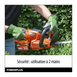 Taille-haies A Batterie 40v Dual Power Powdpg7536 - Lame 670 Mm, écartement 22 Mm - Livré Sans Batterie Ni Chargeur -Jardinage Fournitures Soldes 645b90f0a36472.12654808