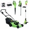 VIDAXL Tondeuse à Gazon Sans Fil Et Jeu D'outils électriques De Jardin -Jardinage Fournitures Soldes 645ce7378e7ad0.36102429