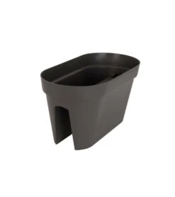 Jardiniere Pour Balcon Capri - 30 X 60 X H 30 Cm - 26,8 L - Gris Anthracite