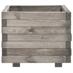 VIDAXL Jardinière 50x50x40 Cm Bois De Pin Massif 9 VIDAXL Jardinière 50x50x40 Cm Bois De Pin Massif -Jardinage Fournitures Soldes 645cf5601bf927.78655655