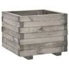 VIDAXL Jardinière 50x50x40 Cm Bois De Pin Massif -Jardinage Fournitures Soldes 645cf560223f44.81699307