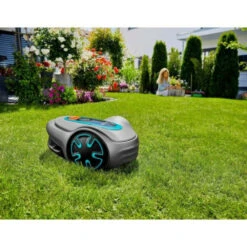 Gardena Tondeuse A Gazon Robot Sileno Minimo 250 – Connexion Bluetooth – Surface Tonte Max 250m² – Triple Lames Pivotantes (1520 -Jardinage Fournitures Soldes 6463cc77039727.20103669