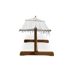 Hamac En Bois - Hamaca - Hamac 317x100cm Avec Toile En Coton -Jardinage Fournitures Soldes 6464c9f7c521d9.66005072