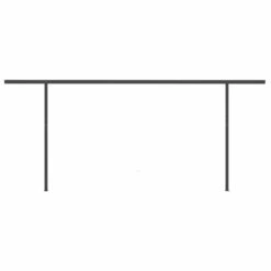 VIDAXL Auvent Manuel Rétractable Avec Poteaux 5x3 M Bleu Et Blanc -Jardinage Fournitures Soldes 6467161cbf4083.31884120