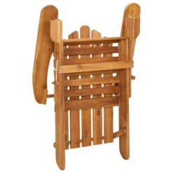 VIDAXL Ensemble De Salon De Jardin Adirondack 3 Pcs Bois Acacia Solide -Jardinage Fournitures Soldes 646d117f2fe136.71029848