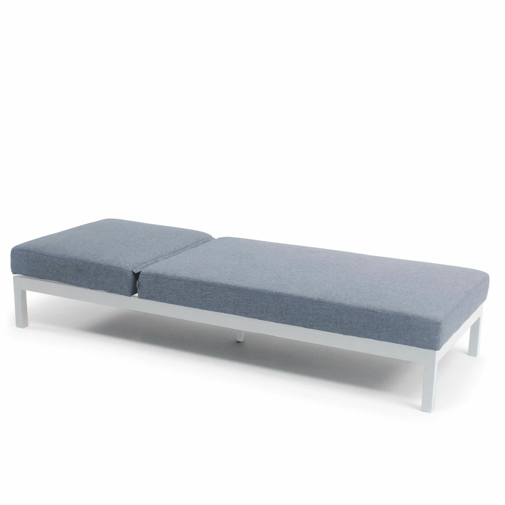 Bain De Soleil En Aluminium Blanc 4 Bain De Soleil En Aluminium Blanc â Image 2